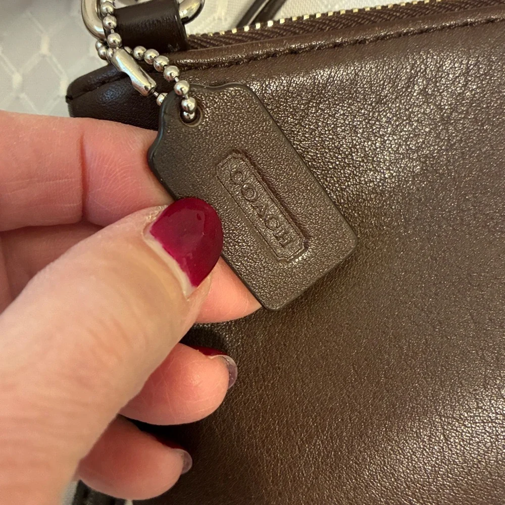 Coach Legacy Turnlock Crossbody In Chocolate Brown - Picture 4 of 10